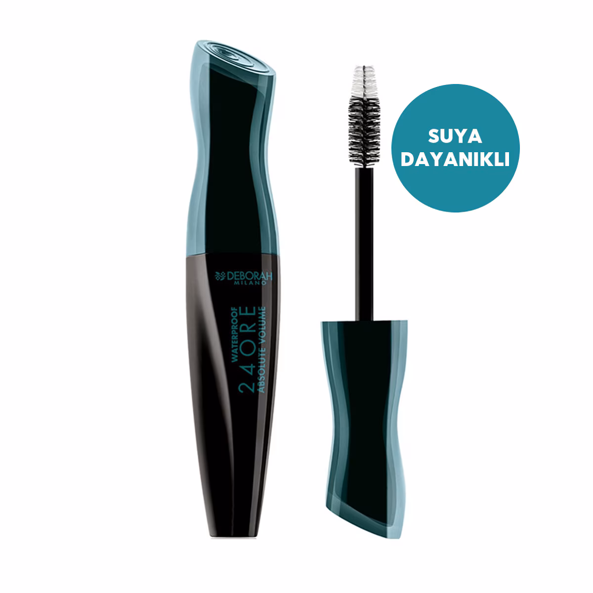 Deborah 24Ore Absolute Volume Waterproof Maskara Siyah - Görsel 2