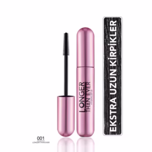 flormar longer than ever uzun görünüm veren maskara no: 001